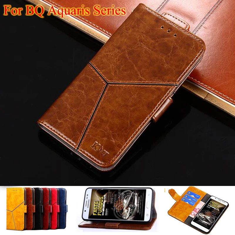 

YeLun Luxury Leather Flip Case For BQ Aquaris U2 U2 Lite V V plus X2 Pro XPro M5.5 M5 U Lite X5 X5 plus U Plus Wallet Case Cover