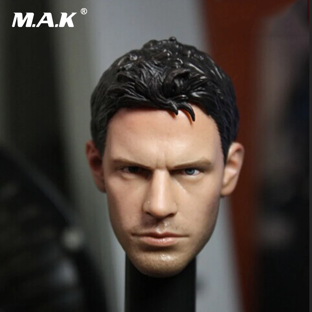 

1/6 Scale Biohazard Resident Evil Chris Head Sculpt Cool Male Star Head Carving Model Fit 12"Collectible Doll Toys Accessories