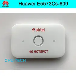 100 шт./лот оригинальный разблокирована Huawei E5573Cs-609 LTE FDD 150 Мбит/с 4 г карман Wi-Fi маршрутизатор, DHL доставка