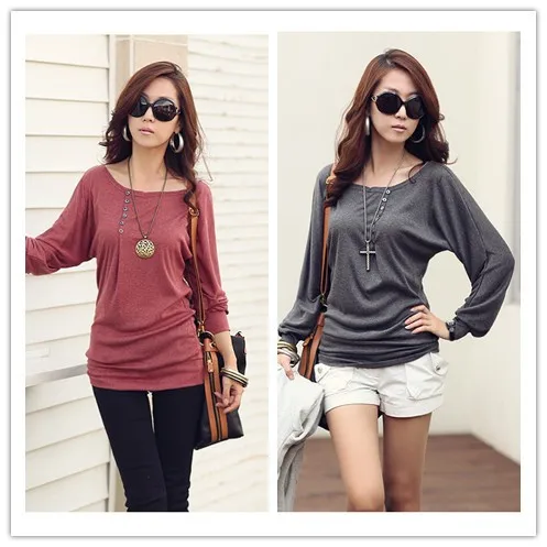 Hot Women Sweaters And Pullovers 2015 Winter New Fashion Casual Batwing Sleeve Button Knitted Sweater Plus Size Camisola |