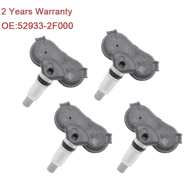 

YAOPEI Original Set of 4 TPMS 52933-2F000 For Hyundai Kia Wheel Tire Pressure Sensor