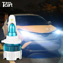 Tcart 2 шт. автомобильный головной светильник s для Toyota C-HR chr автомобильные аксессуары Высокий Низкий Луч светильник 9012 светодиодный головной светильник s противотуманный светильник s