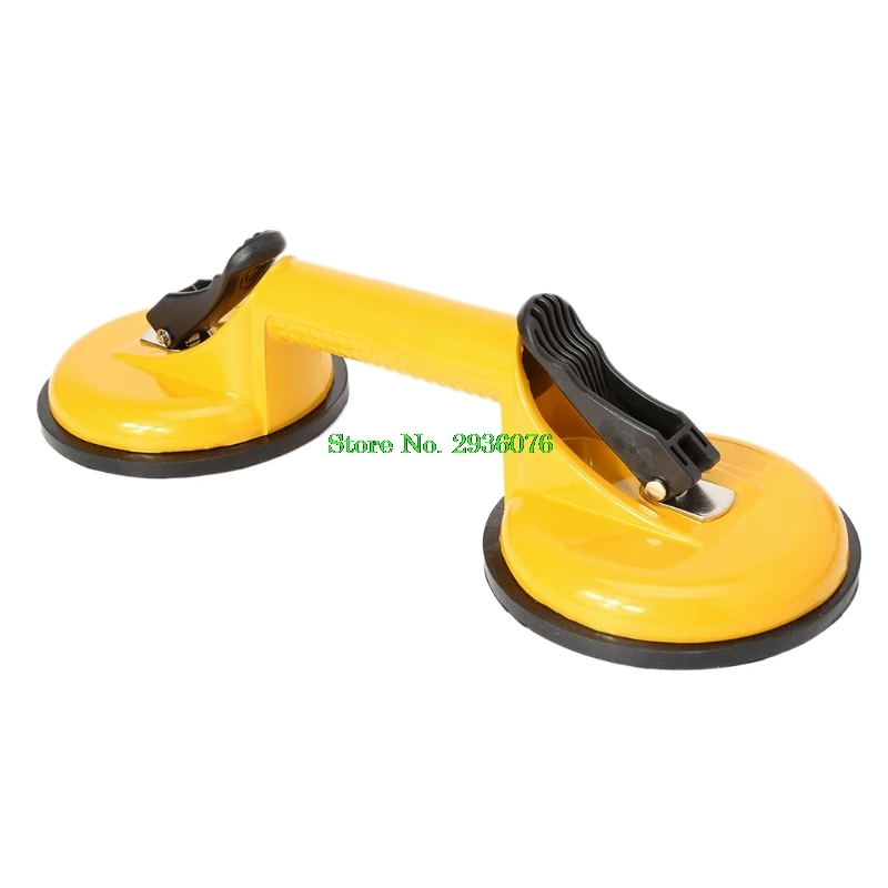  Aluminum Suction Cup Dent Puller Handle Lifter Remover Heavy Duty Glass Lifting Drop Ship Support