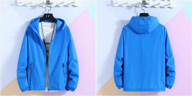 Hooded Bomber Windbreaker Jacket 25