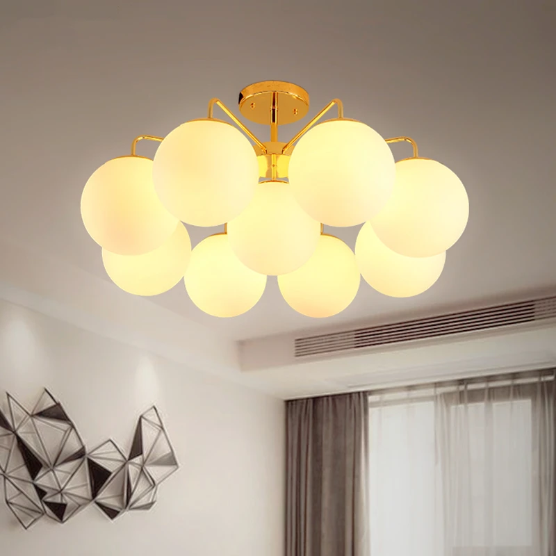 

LED Modern ceiling lamps creative lighting living room illumination bedroom fixtures Nordic luminaires restaurant Ceiling Lights