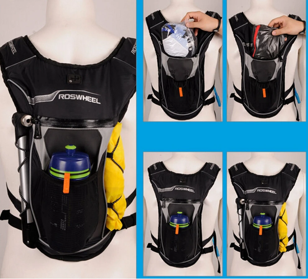 Best Outdoor ROSWHEEL Backpacks Lightweight Bike Cycling 4L Water Bag W/Hydration Black 4 Best Outdoor ROSWHEEL Backpacks Lightweight Bike Cycling 4L Water Bag W/Hydration Black 4