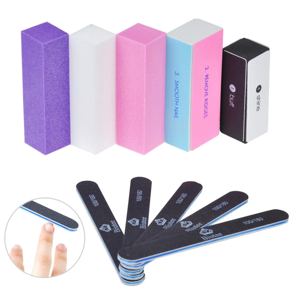 Buy Biutee Nail Files Buffer Shiner Polisher