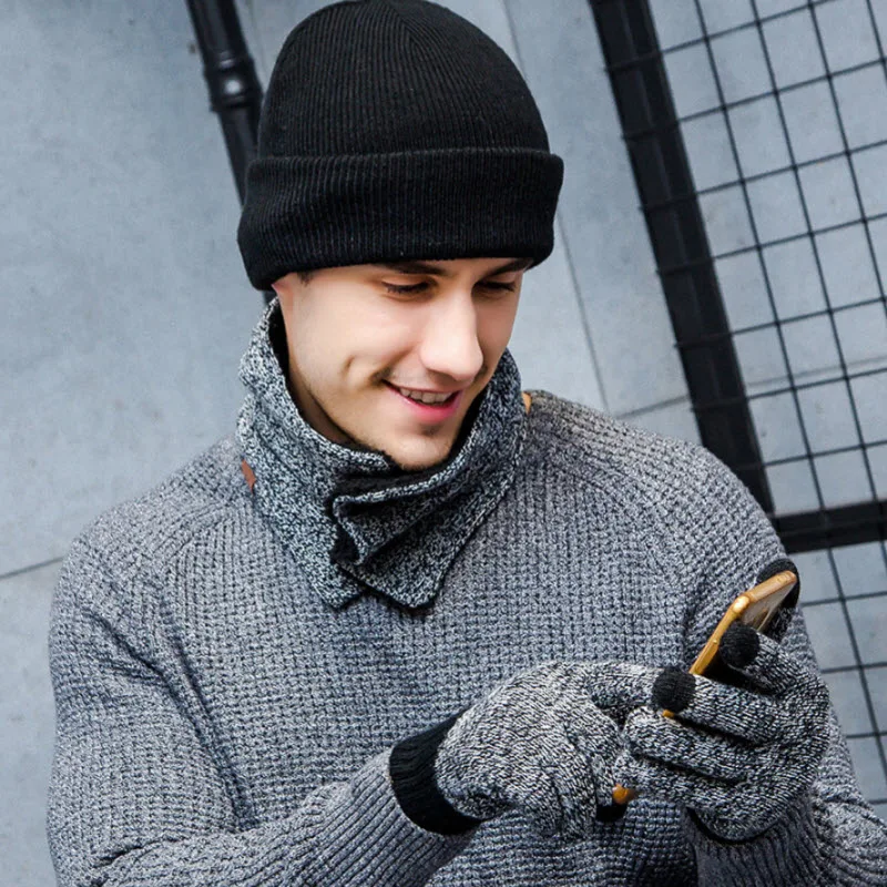 mens winter hats and gloves