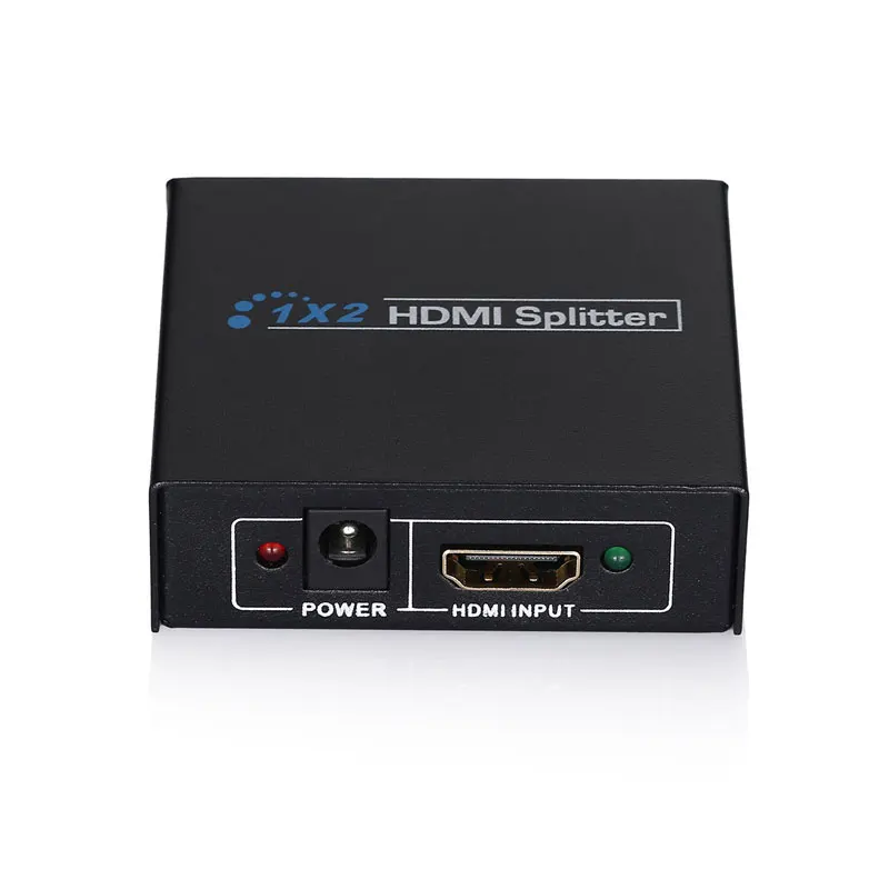 AHHROOU HDCP HDMI сплиттер Full HD 1080 p видео HDMI переключатель 1X2 сплиттер 1 в 2 усилитель Дисплей для PS3 HDTV DVD