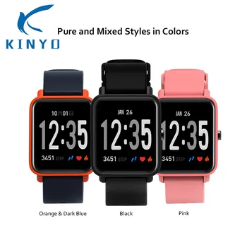 

New smart bracelet IP67 waterproof blood pressure Heart rate monitoring Music control Multi-sport mode smart band pk mi band3