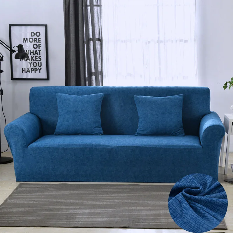Эластичные чехлы для диванов хлопок диван чехлов плотно Обёрточная бумага все включено диван-кровать Чехлы для Гостиная домашних животных диван Ipad Mini 1/2/3/4 местный - Цвет: Color 18
