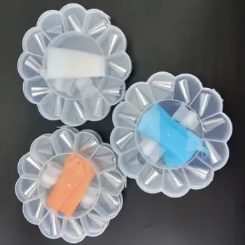 

Cream Pastry Bag Pastry Tips Converter DIY Cake Decorat Tools 12PCS Stainless Steel Nozzle + 1pcs Silicone Icing Piping 1pcs Box