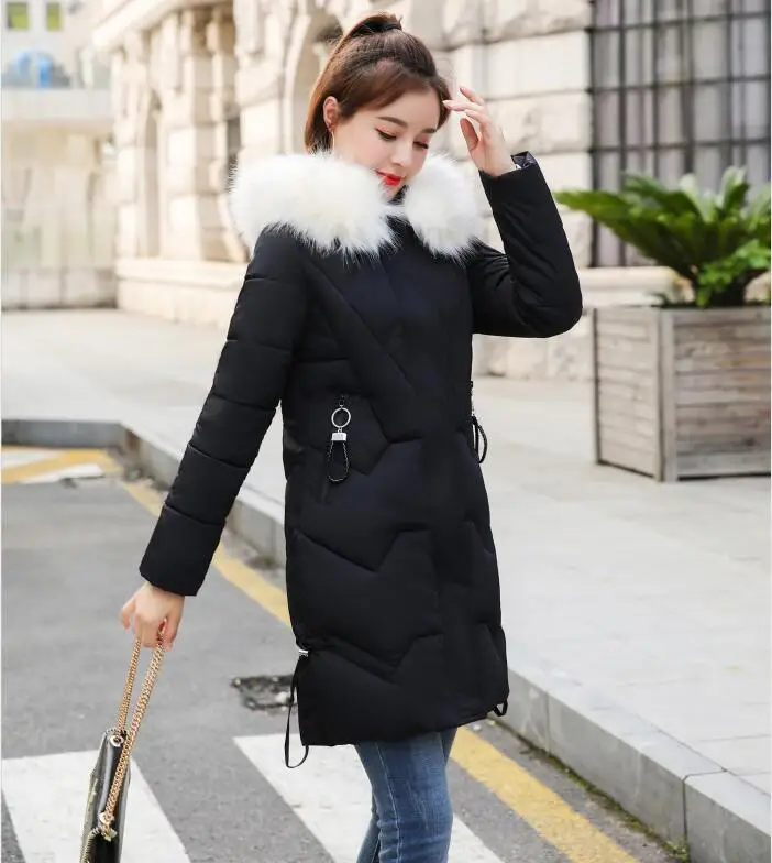 

New Parka Women's Winter Jacket 2019 Winter Coat Women Jacket Thick Slim Fashion Female Jacket Fur Coat Women's Jacket