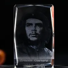 Топ крутой лучший подарок-Ernesto Guevara портрет 3D кристалл украшение изображения- стоимость