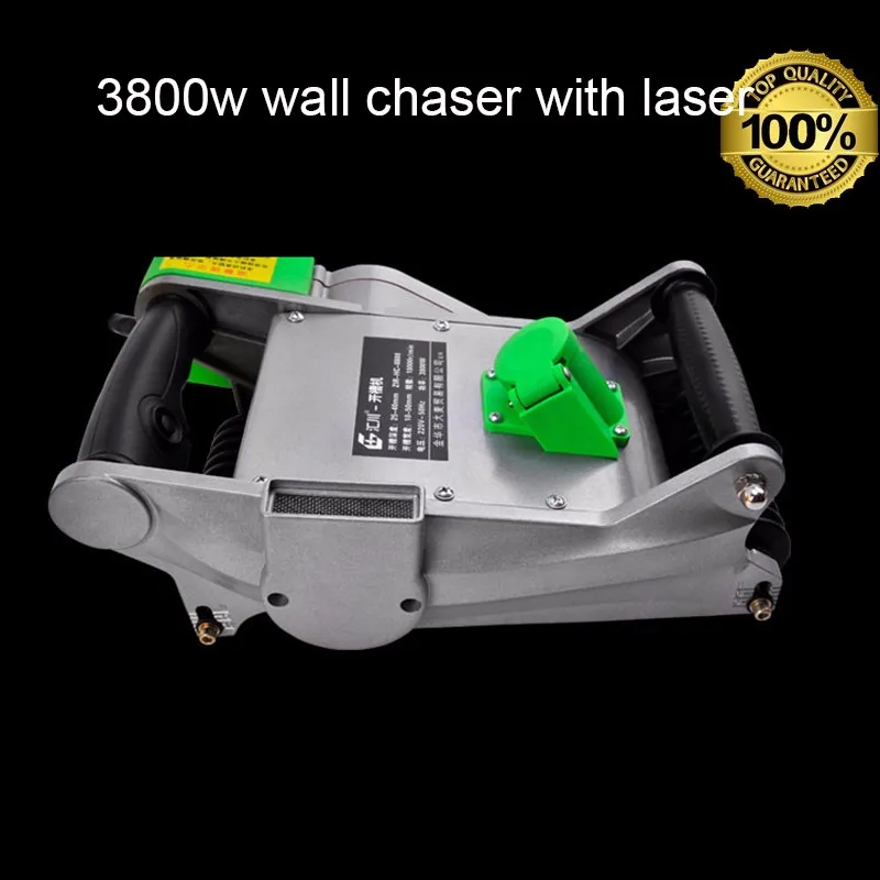 2019 Электрический стены Chaser 3800 Вт для цемента канавка резак с авто пыльной собирать украшения дома резка Gs прошли качество