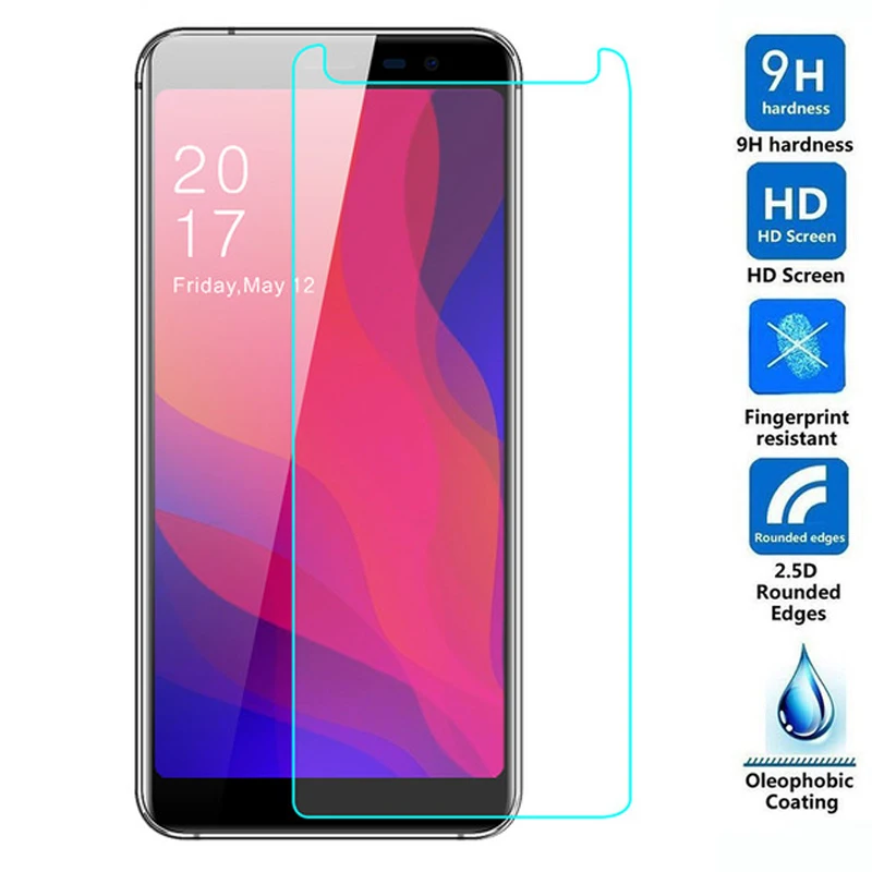 2.5D Закаленное стекло для AllCall Rio X защитная пленка Взрывозащищенная Защита экрана