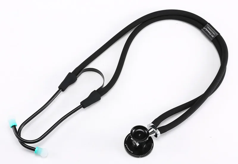 Функциональные Multi-частота Dual Head Стетоскоп профессиональные медицинские устройства - Цвет: Black