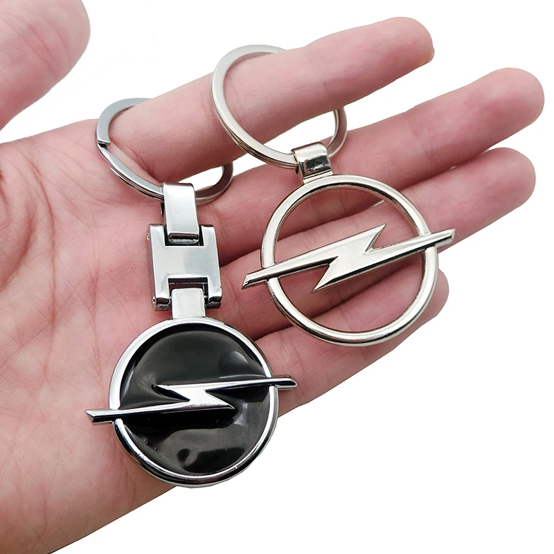 

1PCS New Auto Metal Key Ring Car Styling Accessories for opel Keychain Automobile Turbo Key Chains New Car Gift