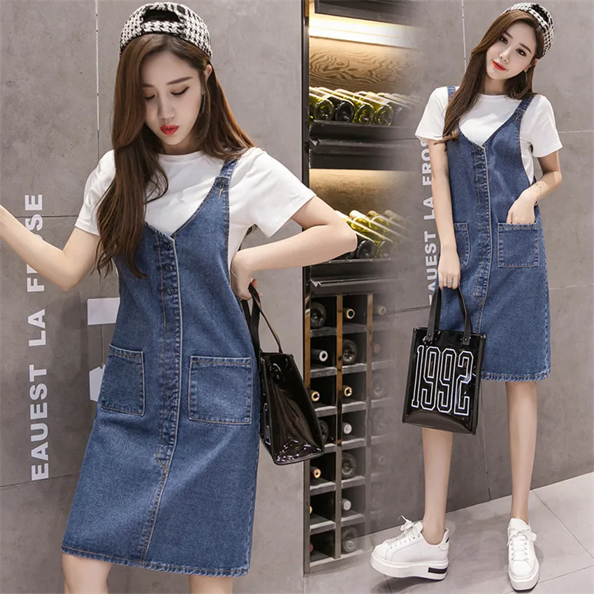 Summer Dress 2019 Plus Size Dresses For Women 4XL 5XL Sleeveless Spaghetti Strap Jeans Dress Suspender Denim Sundress Vestidos Summer Dress 2019 Plus Size Dresses For Women 4XL 5XL Sleeveless Spaghetti Strap Jeans Dress Suspender Denim Sundress Vestidos