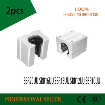 

2PCS SBR10UU SBR12UU SBR13UU SBR16UU SBR20UU SBR25UU SBR30UU linear Ball Bearing Block open type CNC Router SBR linear guide