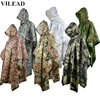 VILEAD Polyester Impermeable Outdoor Raincoat Waterproof Women Men Rain Coat Poncho Cloak Durable Fishing Camping Tour Rain Gear ► Photo 3/6