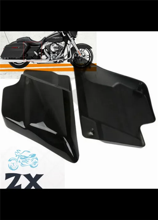 

ABS injection Side Cover Panel For Harley Davidson Touring Street Glide Touring FLT FLH 09-16 Vivid Black motorcycle