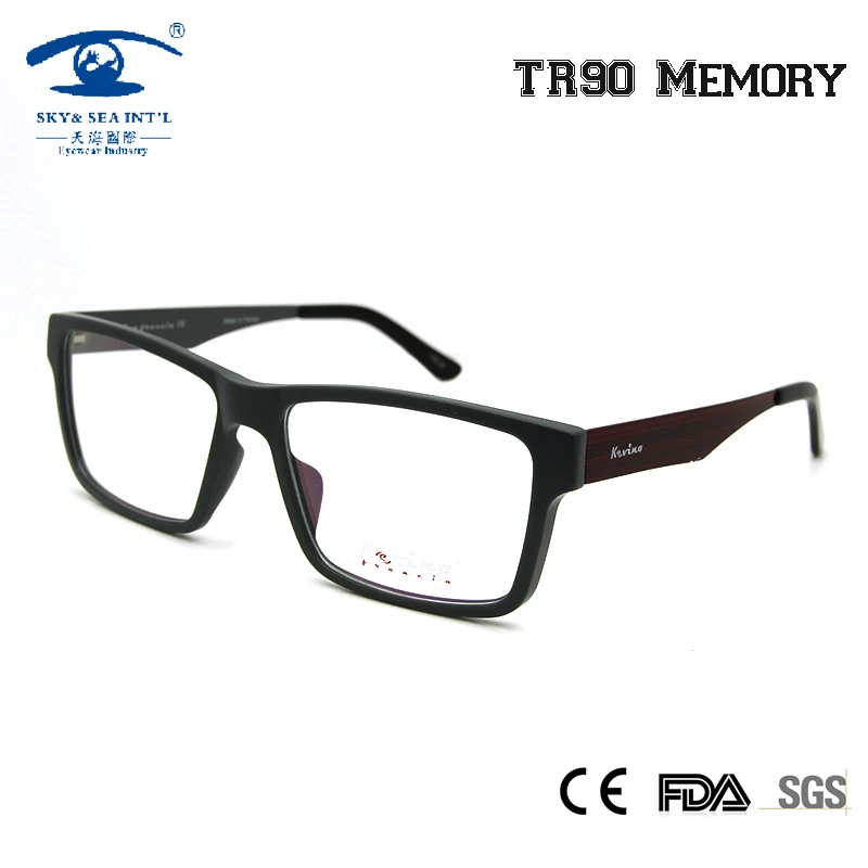 

SKY&SEA OPTICAL Square Eyeglasses Frame Men Nerd Spectacle Frame Clear Lens for Myopia Glasses Male Retro Eyewear