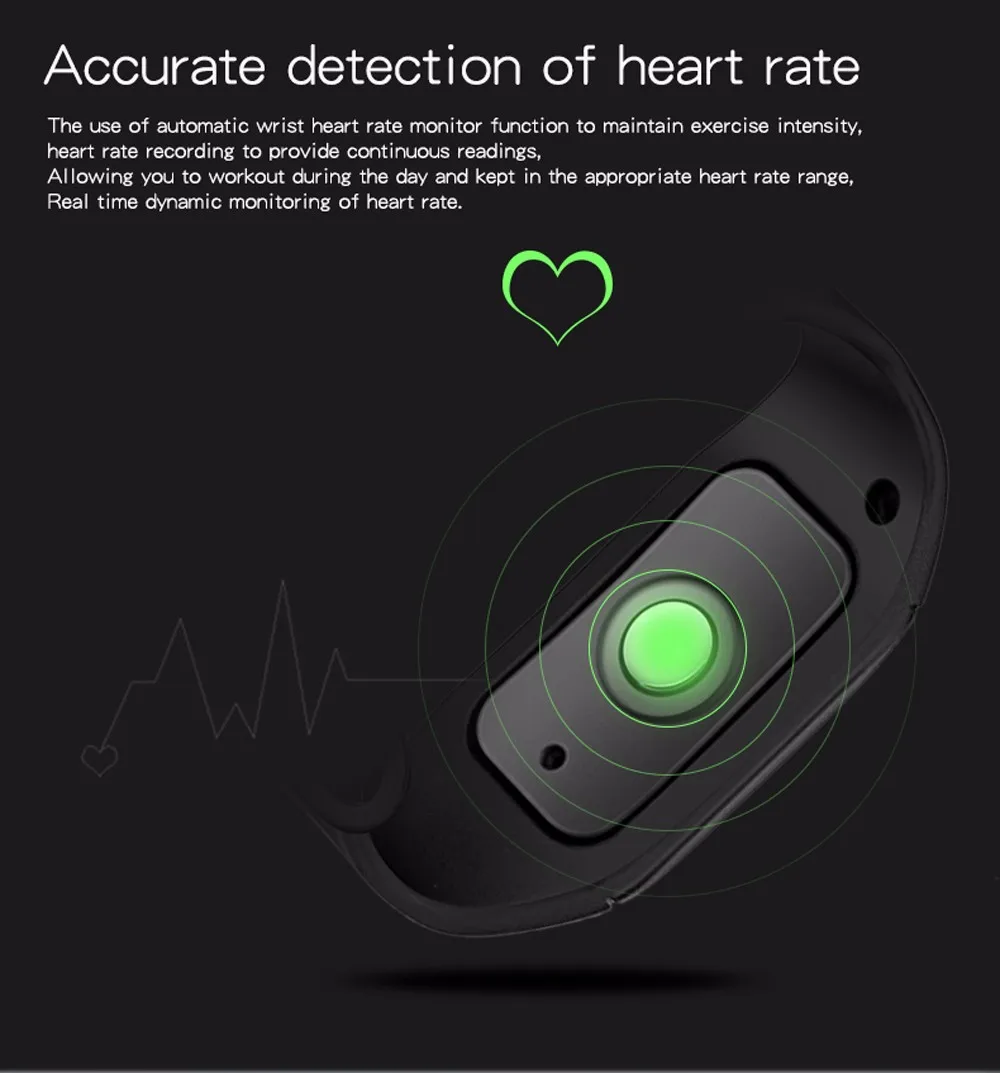 T1 Smartband Поддержка Bluetooth 4,0 педометр монитор сердечного ритма Смарт Android IOS 1 м Водонепроницаемый