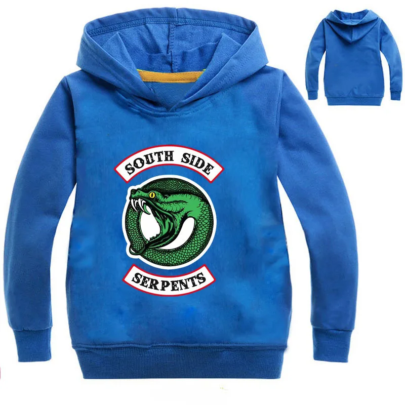 Boys Girls South Side Serpents Kids Casual Spring Fall Sweatshirts Hoodies