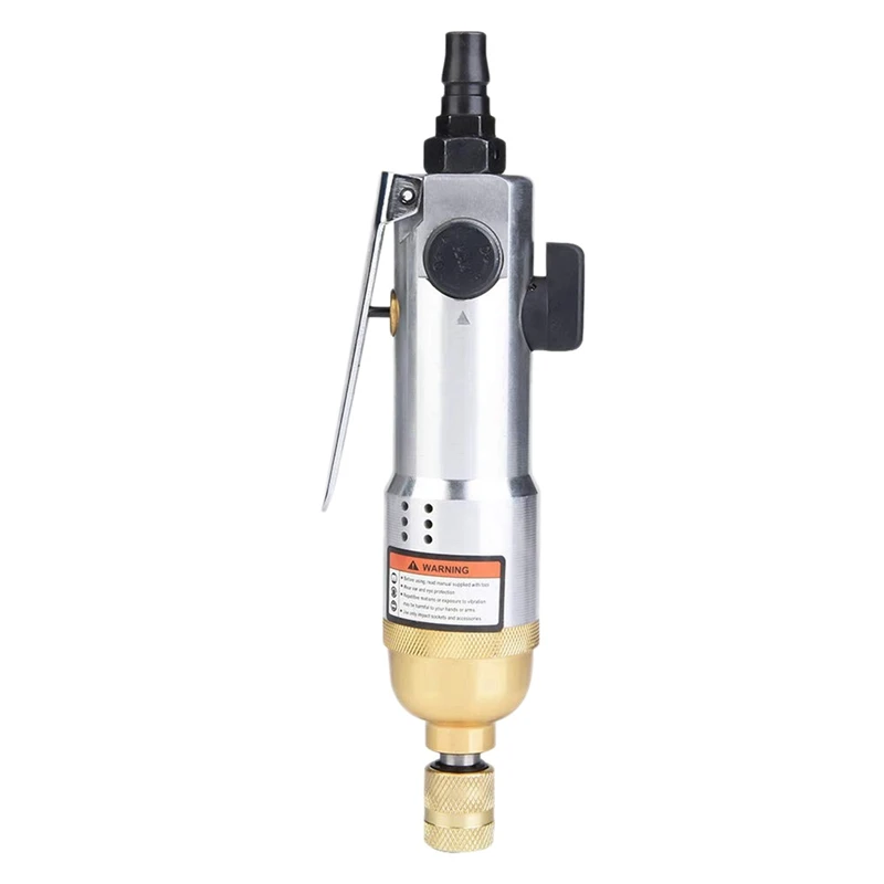 

Pneumatic Screwdriver, 1/4 inch Air Screwdriver Straight Hand Industrial Reversible Screw Driver For Fastening And Dis-Assembl