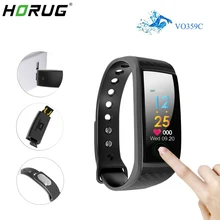 HORUG Smart Wristband Fitness Tracker Bluetooth Smart Bracelet Screen Pedometer Big Touch Screen Heart Rate Monitor HORUG Smart Wristband Fitness Tracker Bluetooth Smart Bracelet Screen Pedometer Big Touch Screen Heart Rate Monitor