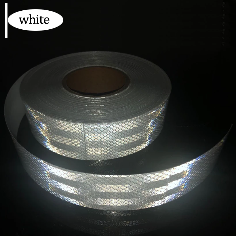 5CMX3M Reflective Strips Car Stickers Car-styling Motorcycle Decoration Automobiles Safety Warning Mark Tape