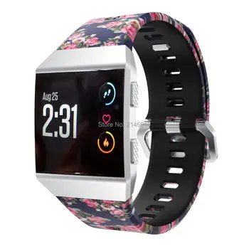 

Soft Silicone Sport Breathable Replacement Accessories Bracelet Strap Band with Ventilation Holes for Fitbit Ionic Smart Fitness