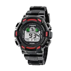 Военные наручные часы спортивные мужские светодиодные электронные часы модные цифровые наручные часы мужские s Уличная жизнь