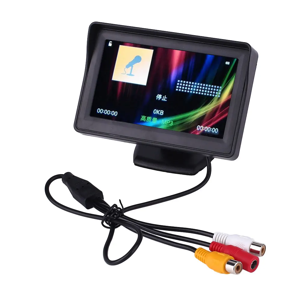 4.3 inch LCD Dispaly Desktop Car Vehicle Rear View Monitor Parking