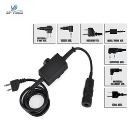 Z-Tactical Z144 Zatlantci Signal J-PTT Airsoft Military Hunting Tactical Push To Talk Headset Accessory