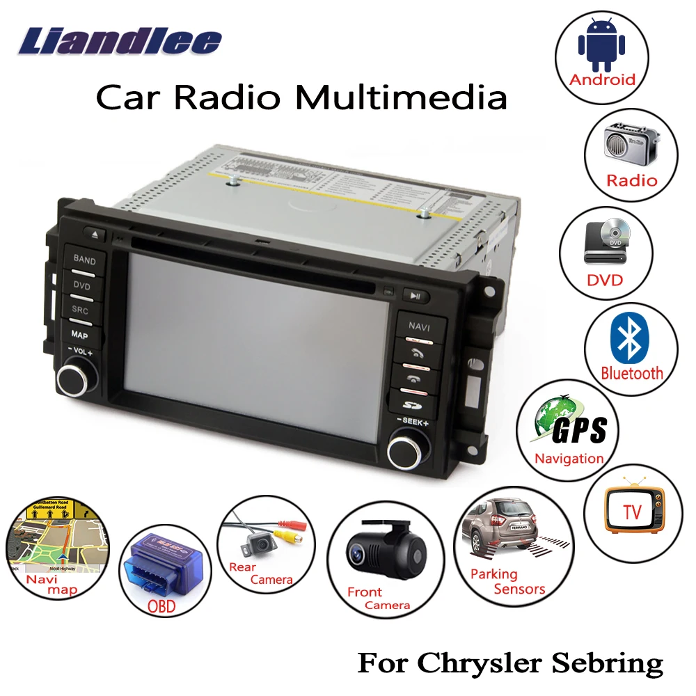 Perfect Liandlee For Chrysler Sebring 2007~2010 Android Car Radio DVD Player GPS Navi Navigation Maps OBD Camera TV Screen Multimedia 0 Perfect Liandlee For Chrysler Sebring 2007~2010 Android Car Radio DVD Player GPS Navi Navigation Maps OBD Camera TV Screen Multimedia 0