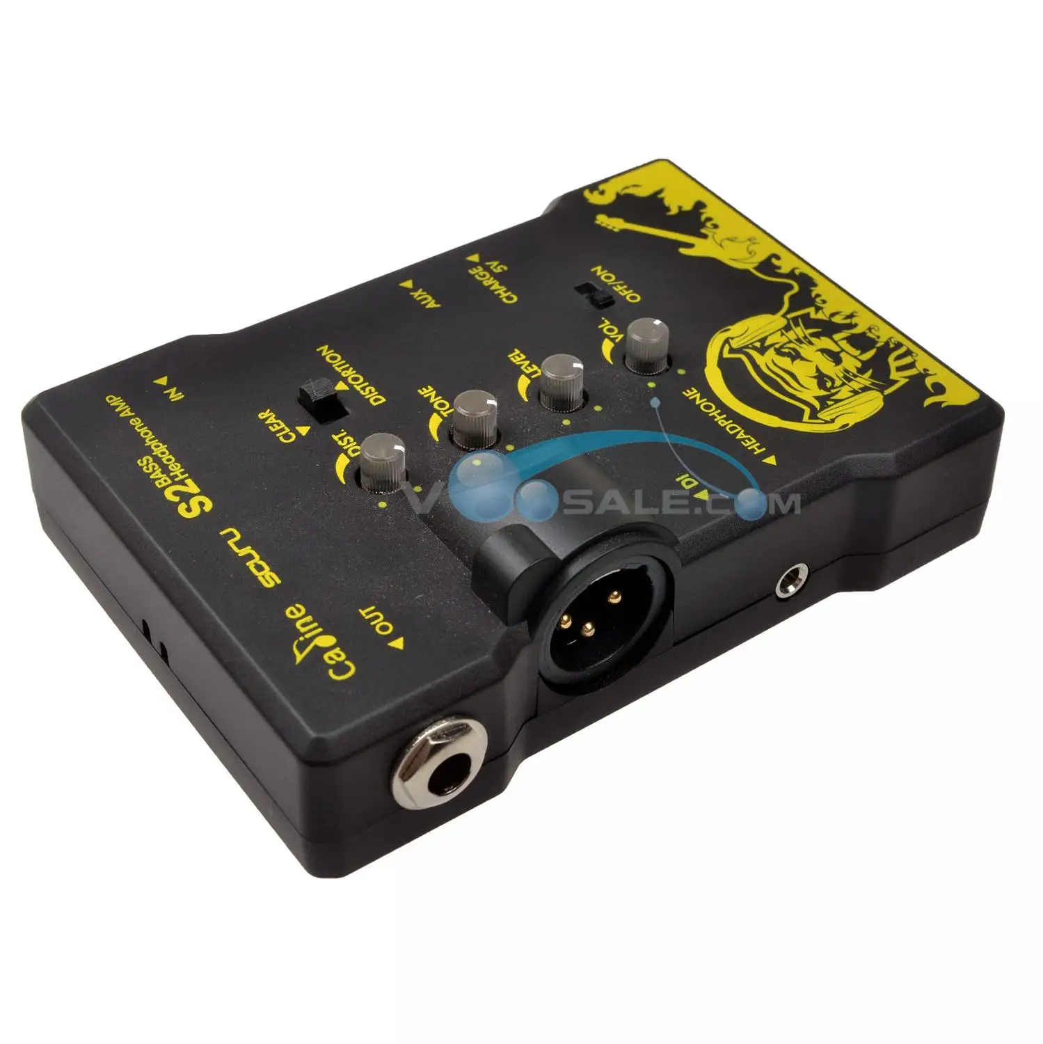 Caline S2 Bass Headphone AMP Guitar Accessories Guitar Parts XLR Output Recharge Headphone Good Quanlity