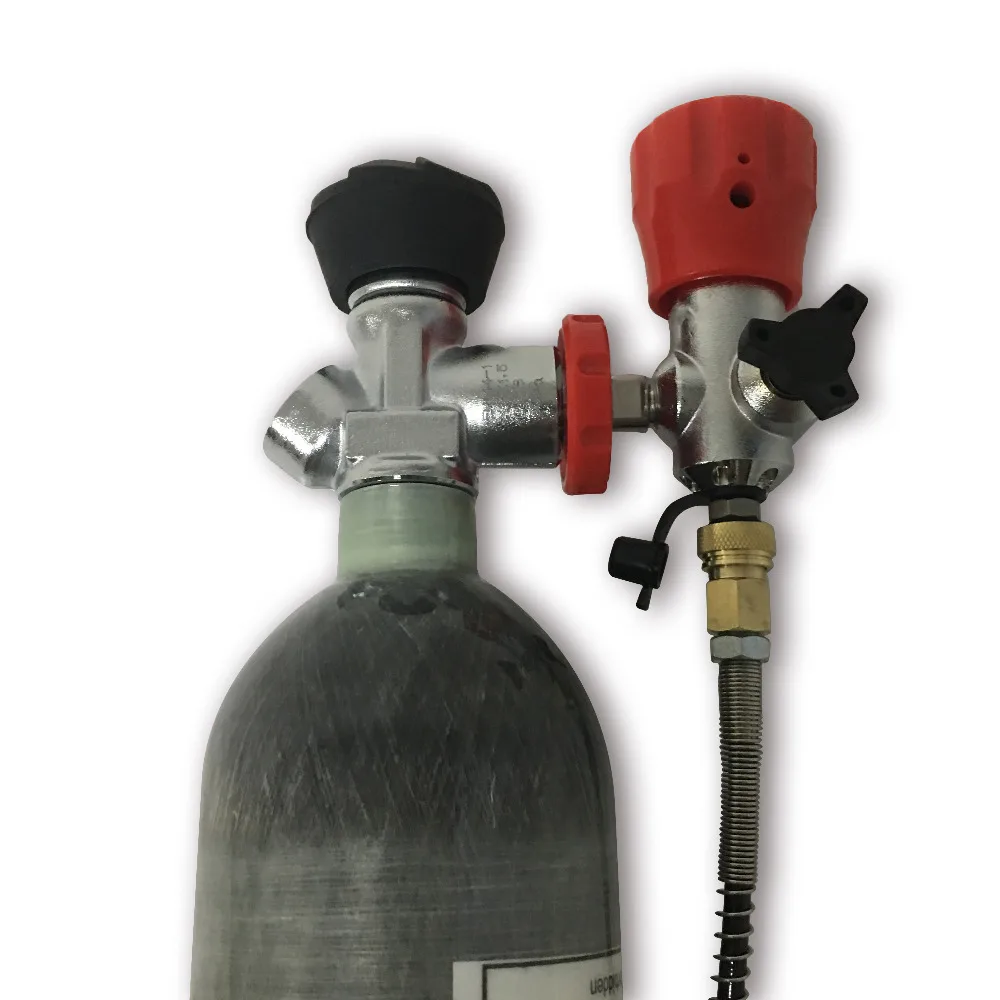 AC102301 2L 30MPA Carbon Fiber Cylinder Pcp Air Rifle Gun Tank Valve Filling Station Scuba Cylinder For Diving Airforce Condor