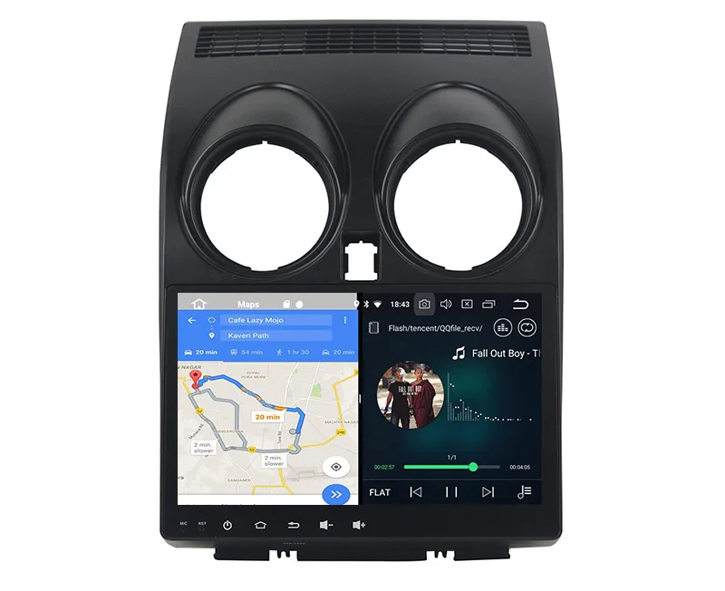 Excellent Belsee for Nissan Qashqai 2007-2013 PX5 Octa Core Stereo Android 8.0 Car Radio GPS Navigation Head Unit WiFi Bluetooth Autoradio 3