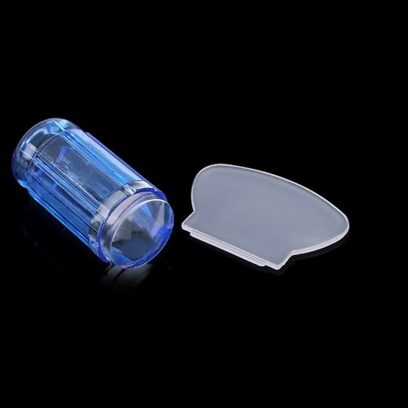 Мягкий силиконовый прозрачный Желе липкий Stamper, 2,8 см штамп-инструмент для дизайна ногтей чистящие силиконовые прокладки ногтей Stamper& скребок штамп инструмент