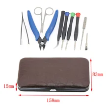 Electronic Cigarette V3 DIY Vape Tool Kit 9 Kinds Different Useful Coil Jig Screwdriver Scissors Pliers Ceramic Tweezer Brush Electronic Cigarette V3 DIY Vape Tool Kit 9 Kinds Different Useful Coil Jig Screwdriver Scissors Pliers Ceramic Tweezer Brush