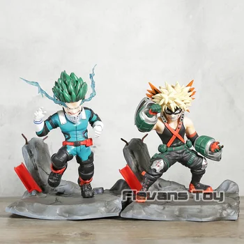 

Anime My Hero Academia Midoriya Izuku Bakugou Katsuki Boku Battle Hero Academia Collection Action Figure Model Figurals Toy Gift