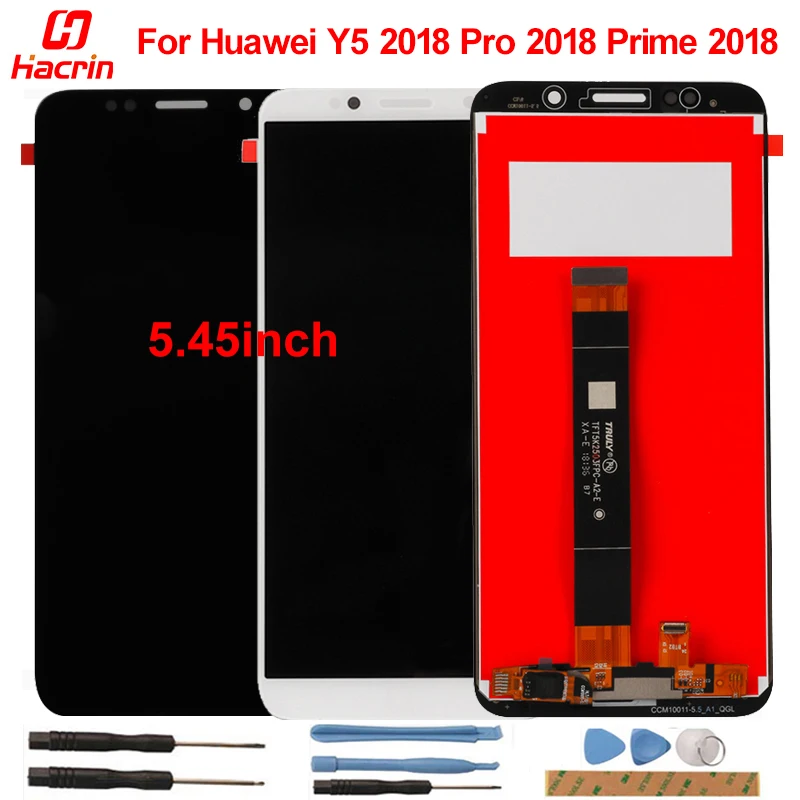 

LCD Screen for Huawei Y5 2018 LCD Display+Touch Scree Panel Digitizer Screen for Huawei Y5 Pro 2018/Y5 Prime 2018 LCD 5.45inch