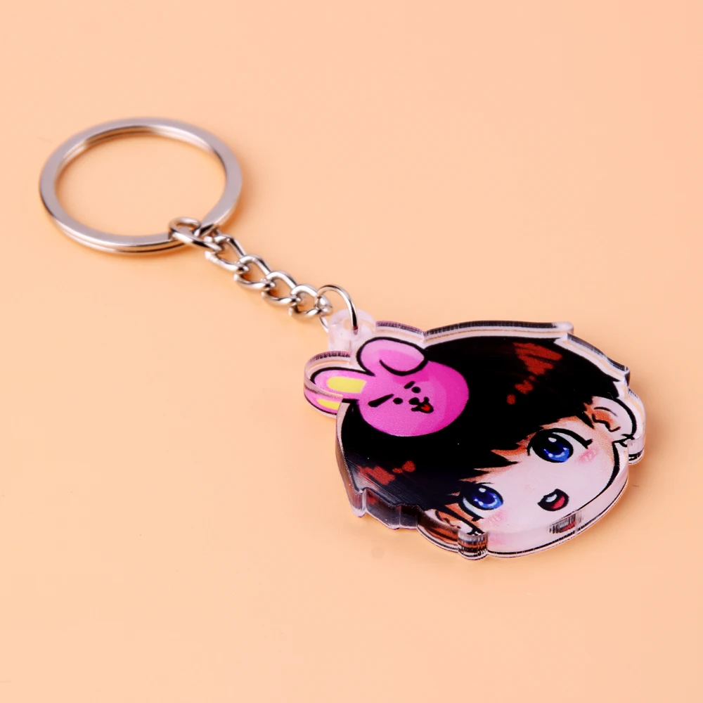 Cute Anime BT21 Key Chains - Kpop Store Online