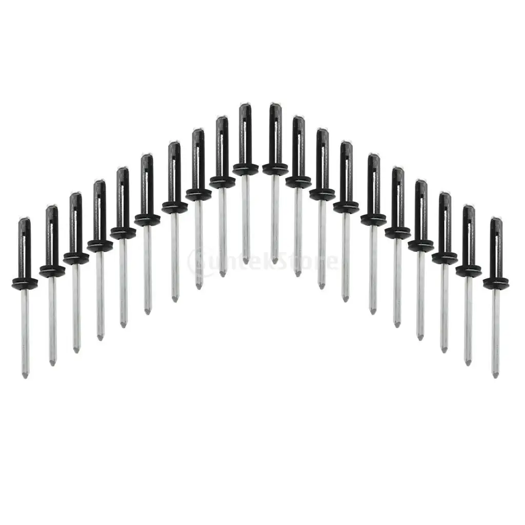 20 Pieces Aluminum Tri Grip Tri Fold Rivet Long Pop Rivets for Sit on