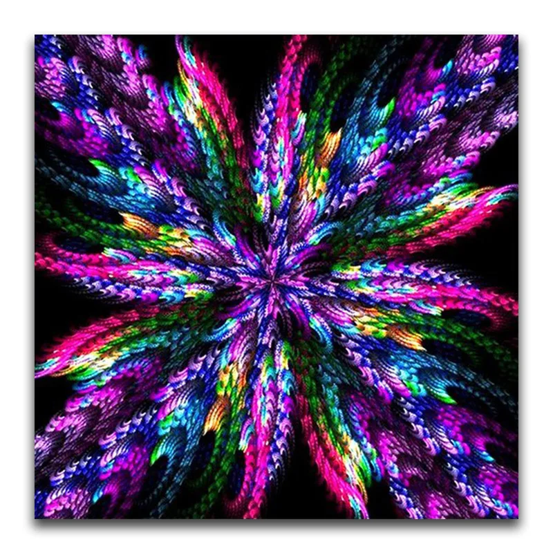 Full Square Diamond Painting Landscape Decoration Home 5D DIY Full Round Diamond Embroidery Abstract Picture Of Rhinestone Mosaic