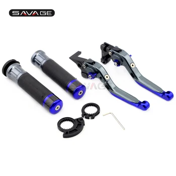 

For yamaha yzf-r25 yzf-r3 2014-2016 mt-25 mt-03 2015-2017 motorcycle clutch levers brake folding adjustable handlebar hand grips