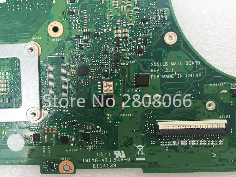 KEFU S551LB For ASUS S551LB S551LN S551LA Laptop motherboard Vivobook i5 CPU s551lb motherboard Test new motherboard KEFU S551LB For ASUS S551LB S551LN S551LA Laptop motherboard Vivobook i5 CPU s551lb motherboard Test new motherboard