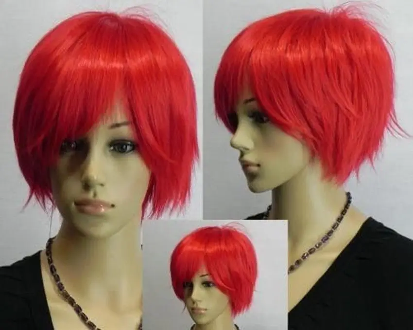 Wholesale price Hot Sell TSC^^^^ New Short Red women's /girl wiggirls